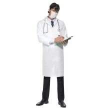 (M, White) Smiffys Unisex Adult Doctor Costume