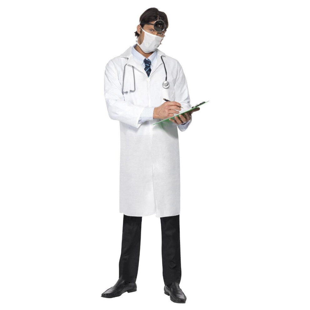 Smiffy's (Xxl, ) Unisex Adult Doctor Costume White
