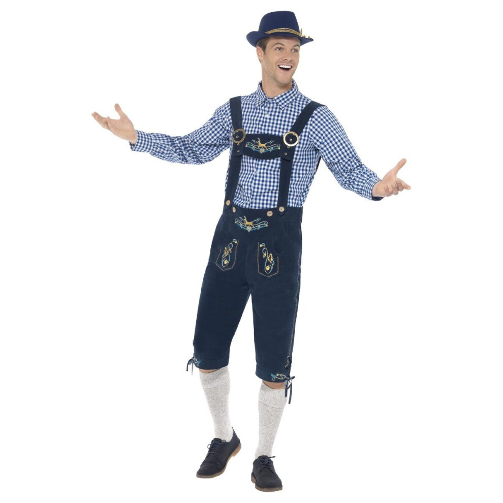 Smiffy's Mens Deluxe Rutger Bavarian Traditional Costume Set