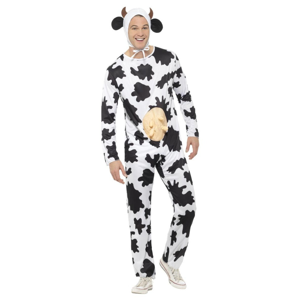 Smiffy's Unisex Adult Cow Costume Set