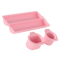 Cake Ball Cutter and Pusher with Tray Baking Tool Multi-3pcs