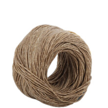 Pure Hemp Fibre, Lower Temperature Flame Safety Wick, Beeswax Candle DIY 200 Feet (Dark)