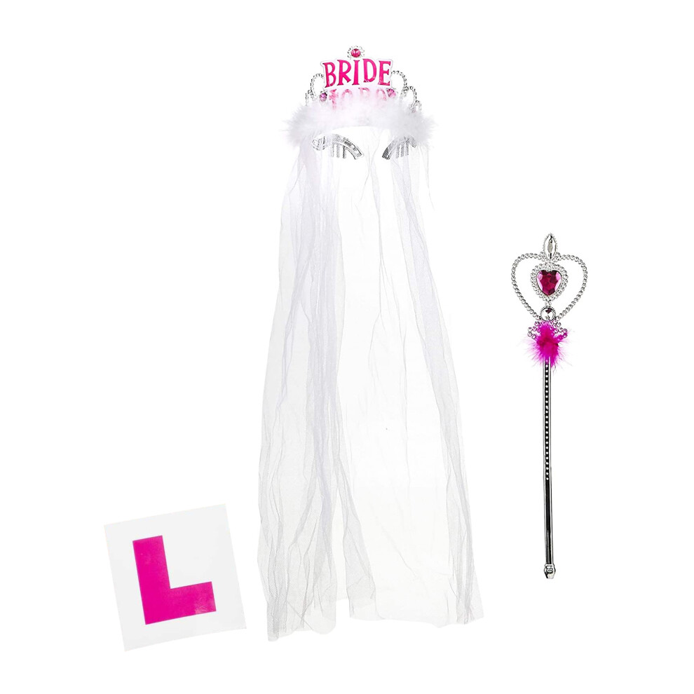 Smiffy's Womens/Ladies Hen Party Costume Prop Set
