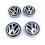 Radkappen Volkswagen 60 mm, 4er-Pack 1