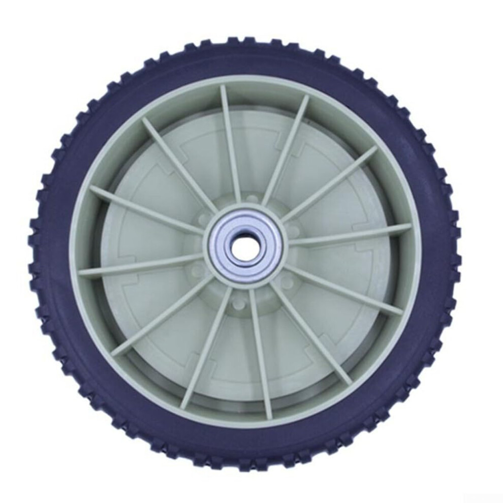 19.5Cm Lawn Mower Wheel Durable Rubber Tyre Replacement For Grass Trimmer Push Mower 9189345136269