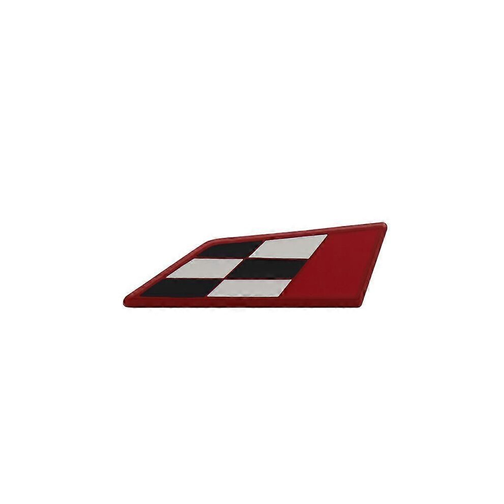 (Red) Race Flag For Leon 5F Ibiza 6J Fr Type Plate Emblem Badge Sticker Red 9444211461280