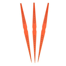 3 x Car Measuring Tools Kit for Removing Car Trim Tool Set for Prying Cars Puller Tools for Removing Car Trim Window Wedge Plastic Orange