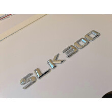 SLK300 Silbernes Chrom-Buchstaben-Zahlen-Heckklappenemblem SLK-Klasse Mercedes