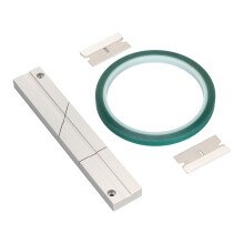 1/4 Zoll Bandverbinder-Set Aluminium für Kassetten-Recorder, Grün