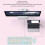 Wireless Combo Retro Round Keycap Keyboard & 1600 DPI Mouse Bluetooth Blue 14