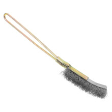 Wire brush for rust removal Compact cleaning brush Stainless steel bristles Portable Versatile Effective