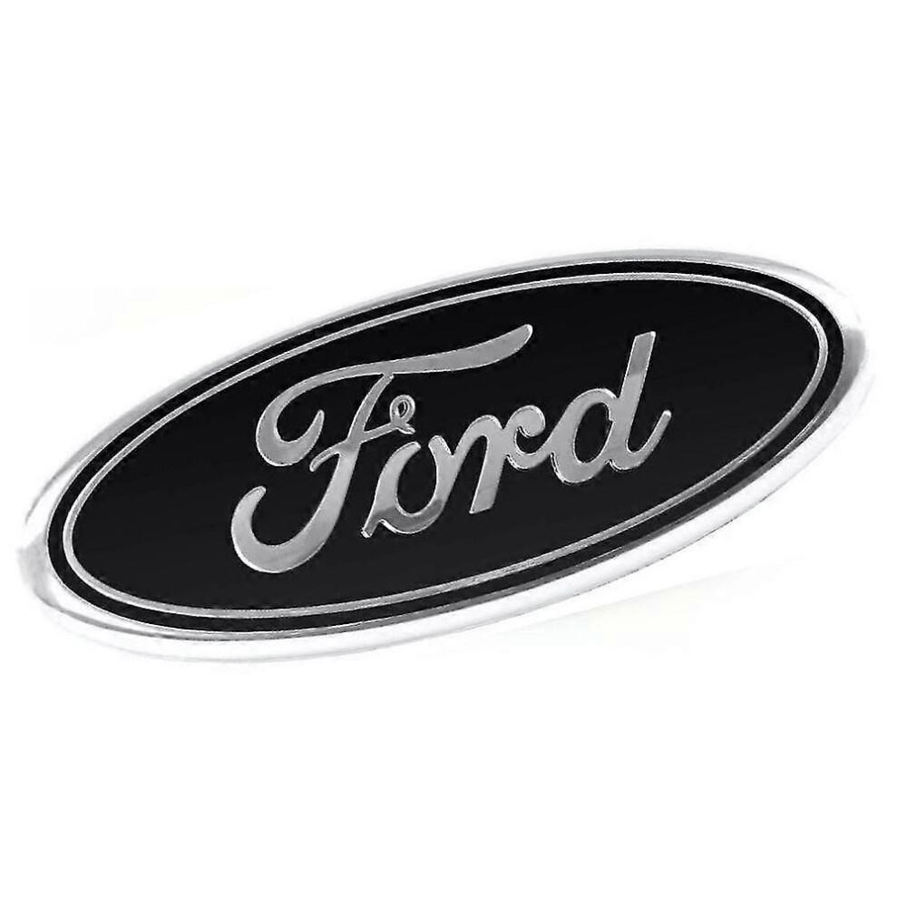 9" 3-Pin Oval Ford Grille Emblem For Transit Van Mk6 Mk7 2006Â2014 Black 9444211462331