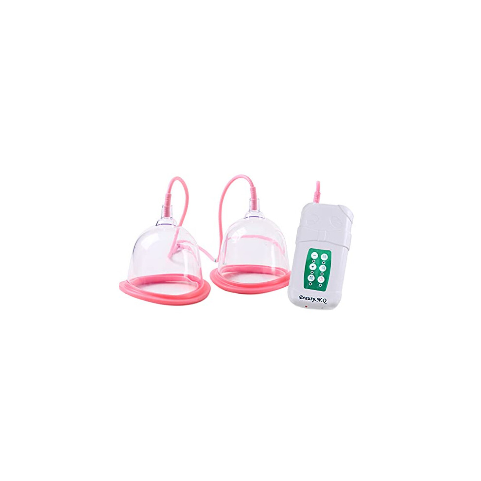 Electric Breast Enhancer Pump Boobs Enlarger Enhancer Devices Breast Enlargement for Women Vacuum Cupping Body Breast Massage (CD Cup)