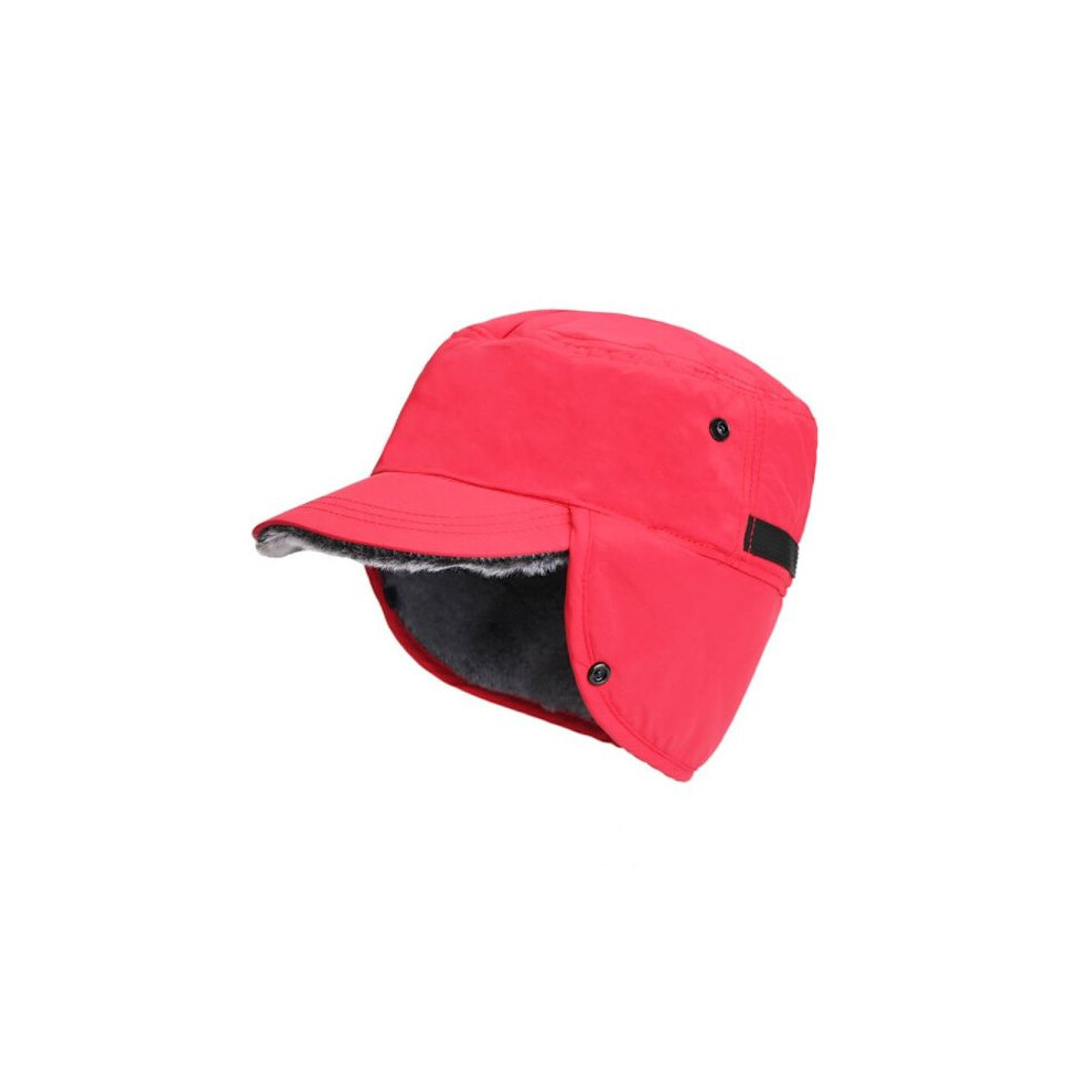 (01) Cappello Invernale Con Paraorecchie, Berretto Piatto 01 01 01-image