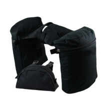 Saddle Horn Bag Set Horse Saddle Bag Horn Bag Outdoor Riding Trendy Endurance Horse Bags Gift Pommel Horn Bags Schwarz