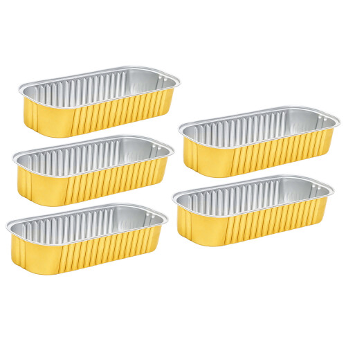 Robuste Einweg-Aluminiummilchtafeln - 5 Stück für einfaches Kochen 1
