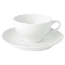 Royal Bone China Coupe Saucer 140mm White Tea Cup Plate Elegant Durable Porcelain