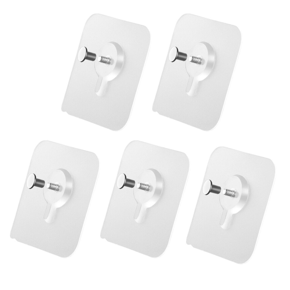 Seamless Adhesive Screw Hooks 8Mm No Drilling Wall Mount Punch-Free Pack 9481368826234