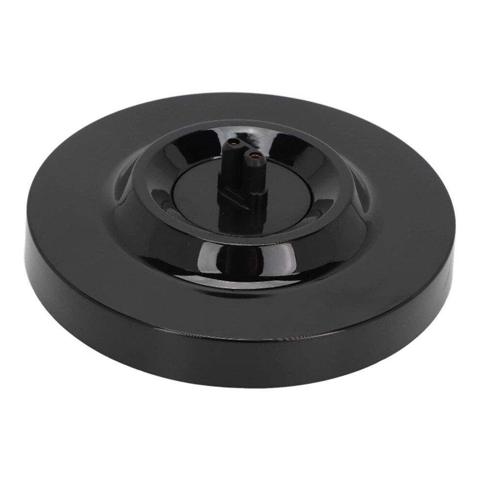 Black Universal Electric Shaver Charging Stand With Secure Deep Groove Hold, Stylish Razor Base