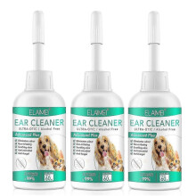 (3Pcs)Dog Ear Cleaner, Ear Mites Treatment For Dogs and Cats, Ear Wipes Ear Drops Wash Ear Cleaner For Pet, Ear Infection Treatment