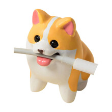 Dogs Figurines Resin Dog Statue with Cord Organizers Animal-4