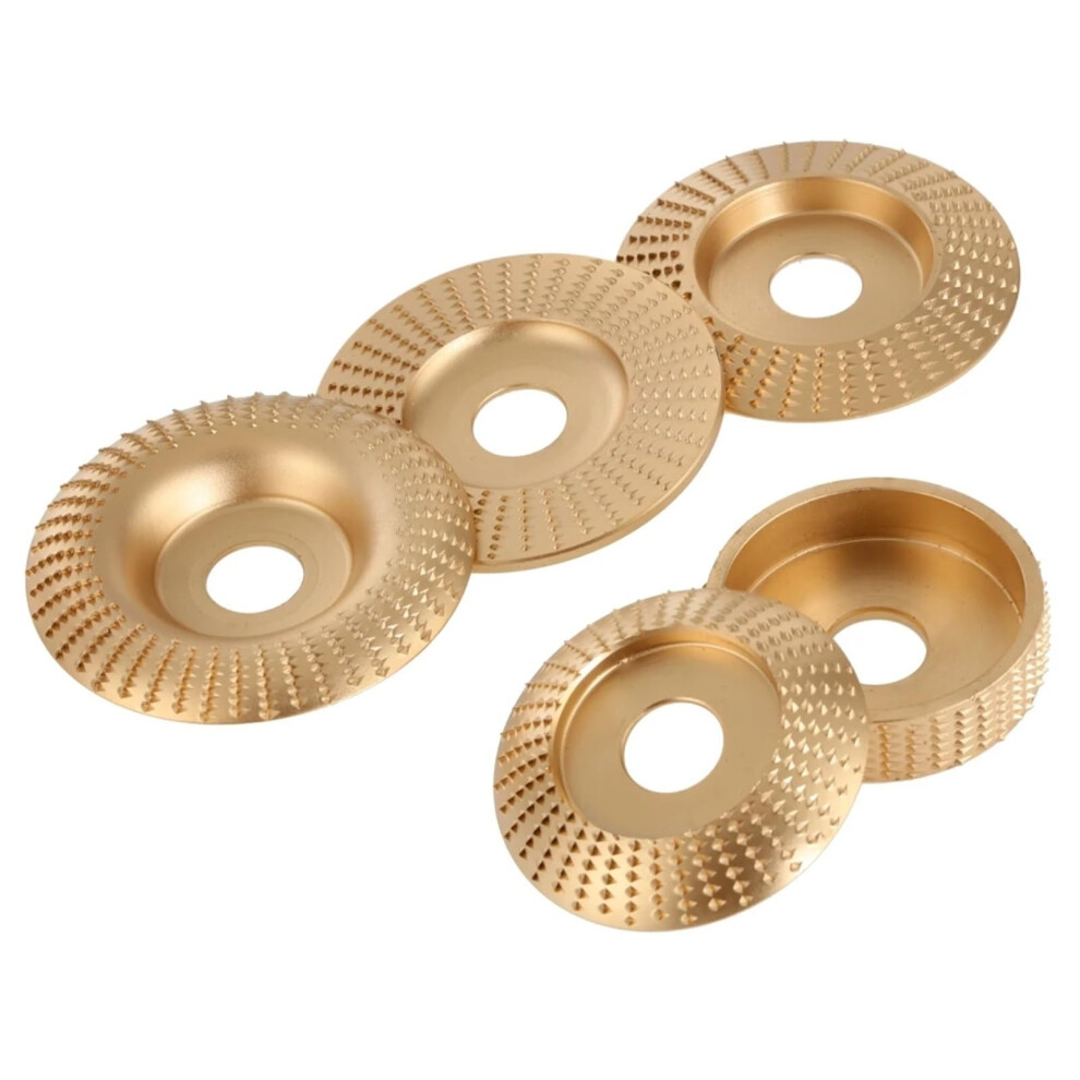 5Piece Wool Polishing Disc Set For Wood Grinding, Carving, And Sanding Â Rotary Engraving Disc With 22Mm Bore For Angle Grinder 9365049057004