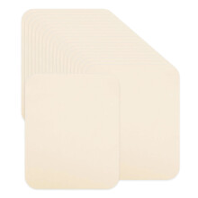 20 Stück weiche Mikrofaser-Ton-Bastelmatte 145 x 175 mm für