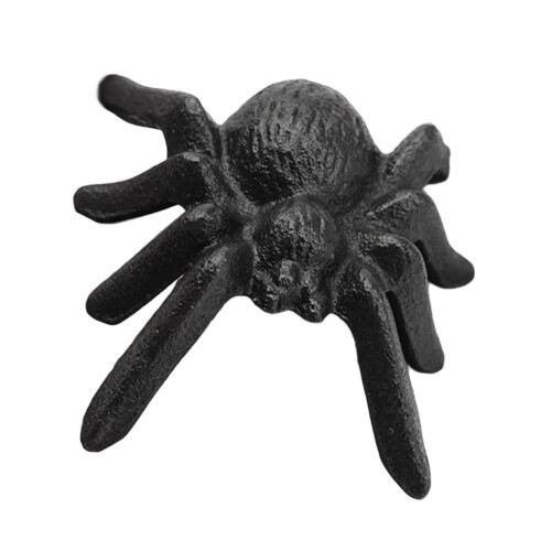 Décors gothiques d'araignées en fer, Sculpture d'animaux