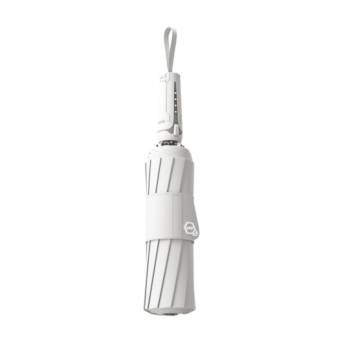 Large Automatic Umbrella for Men Wind Resistant Heavy-White 1