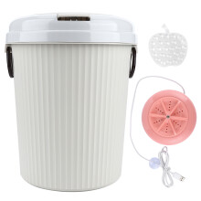 Machine à laver de voyage Travel Laundry Genius, mini lave-linge avec minuterie réglable, technologie ultrasonique, disque parfumé, portable et