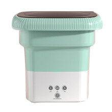 Laveuse portable Turbo Washer, mini laveuse pliable pour petits articles, vêtements de bébé et sous-vêtements, 3 modes de lavage, technologie