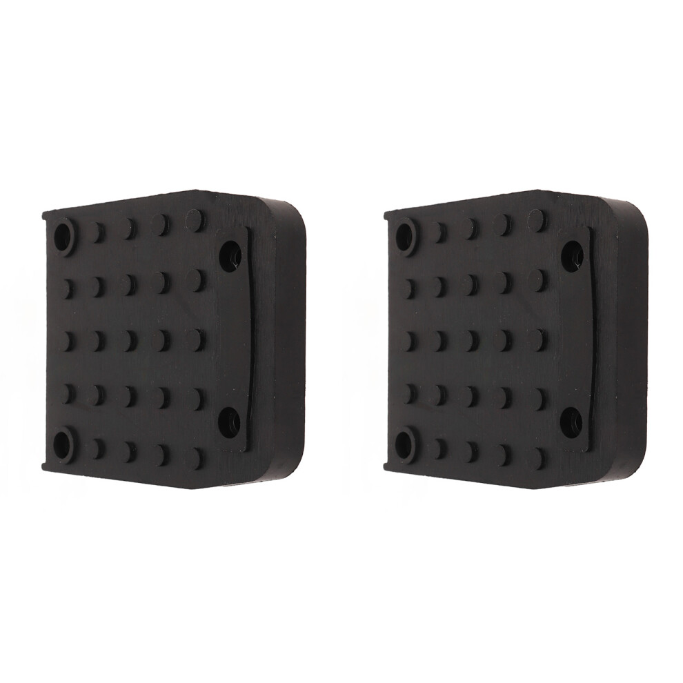 2 Pcs Anti Slip Drywall Stilt Foot Pads Nylon Pvc For Construction & Painting 8461375817792