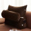 Sophisticated Reading Pillow, Memory Foam Support for Cozy Microfiber Cover, Triangular Design with Adjustable Lumbar Support, Detachable Neck Pillow 4