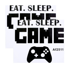 Gaming Wall Decal For Kids Room, Glow In The Dark Wall Sticker Waterproof Removable Non Toxic Fun Gift Game Theme Easy To Use Vinyl Material Wall