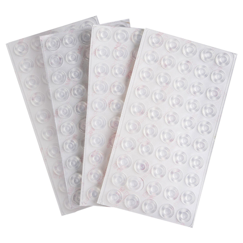 Noise Reducing Self-Adhesive Soft Close Cabinet Bumper For Clear Rubber Bumper Applications, Extremely Durable Non Slip Pads To Protect Furniture In 9128293035248