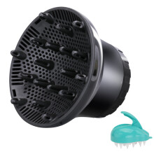 Universeller Diffusor für lockiges Haar, Salonqualität für Zuhause, optimales Design für definierte Locken, große Schale für schnelles