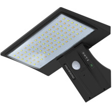 Lampes solaires d'extérieur, télécommande à trois modes, éclairage de sécurité extérieur étanche, capteur PIR sensible, conception modulaire