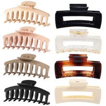 Pinces à cheveux élégantes et tendance pour femmes, accessoires de coiffure antidérapants pour cheveux épais et bouclés, pinces à cheveux