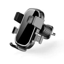 Universal Auto Vent Phone Mount, Toyota Corolla Compatible Car Phone Holder, Innovative Hollow Silicone Rubber Grip for Steep Slope Stability, 360