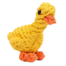 Jouets à mâcher pour chiens en fibres naturelles non toxiques, jouets à mâcher en forme d'animaux, jouets pour chiens en corde de coton durable,
