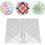 Arc Quilting Straight Ruler with Easy Alignment Marks, Durable Acrylic Sewing Guide 4