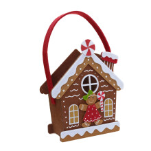 Christmas Craft Felts Gingerbreads Cottages Desktop Display-C