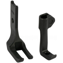 2 STUKS Vervangbare Naaimachine Roller Naaivoet 8B Ijzer-Zwart