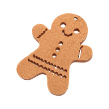 Child Safe Soft Felt Gingerbreads Ornament 10PCS Christmas-1