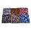 Leopard Print Scarf Head Wrap Soft Breathable Voile Shawl-Red 4