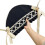 Lace Bowknot Bonnet Hat Soft Comfortable Costume Hat-Green 4