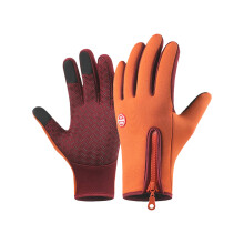 Winter Ready Unisex Gloves Touchable Screen Enabled-Orange