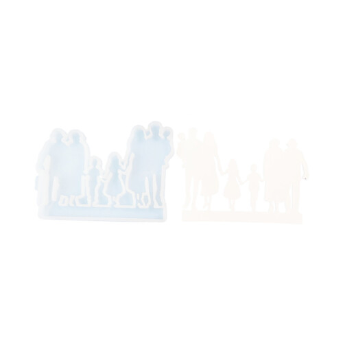 Candlestick Silicone Mold Lovings Family Epoxy Casting Mold