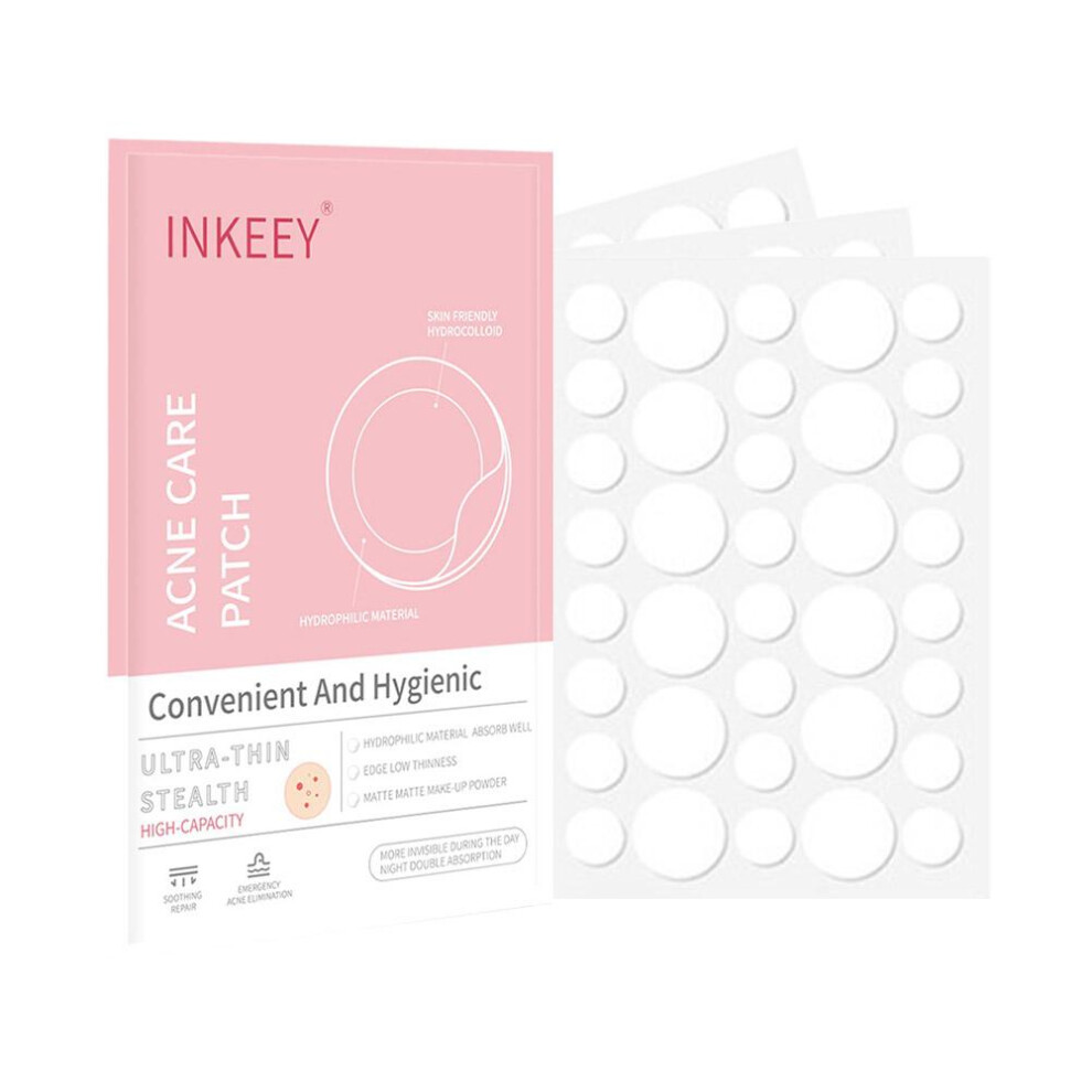 Bowtong Acne Pimple Spot Zit Patches Hydrocolloid Invisible Acne Stickers Ski Prof