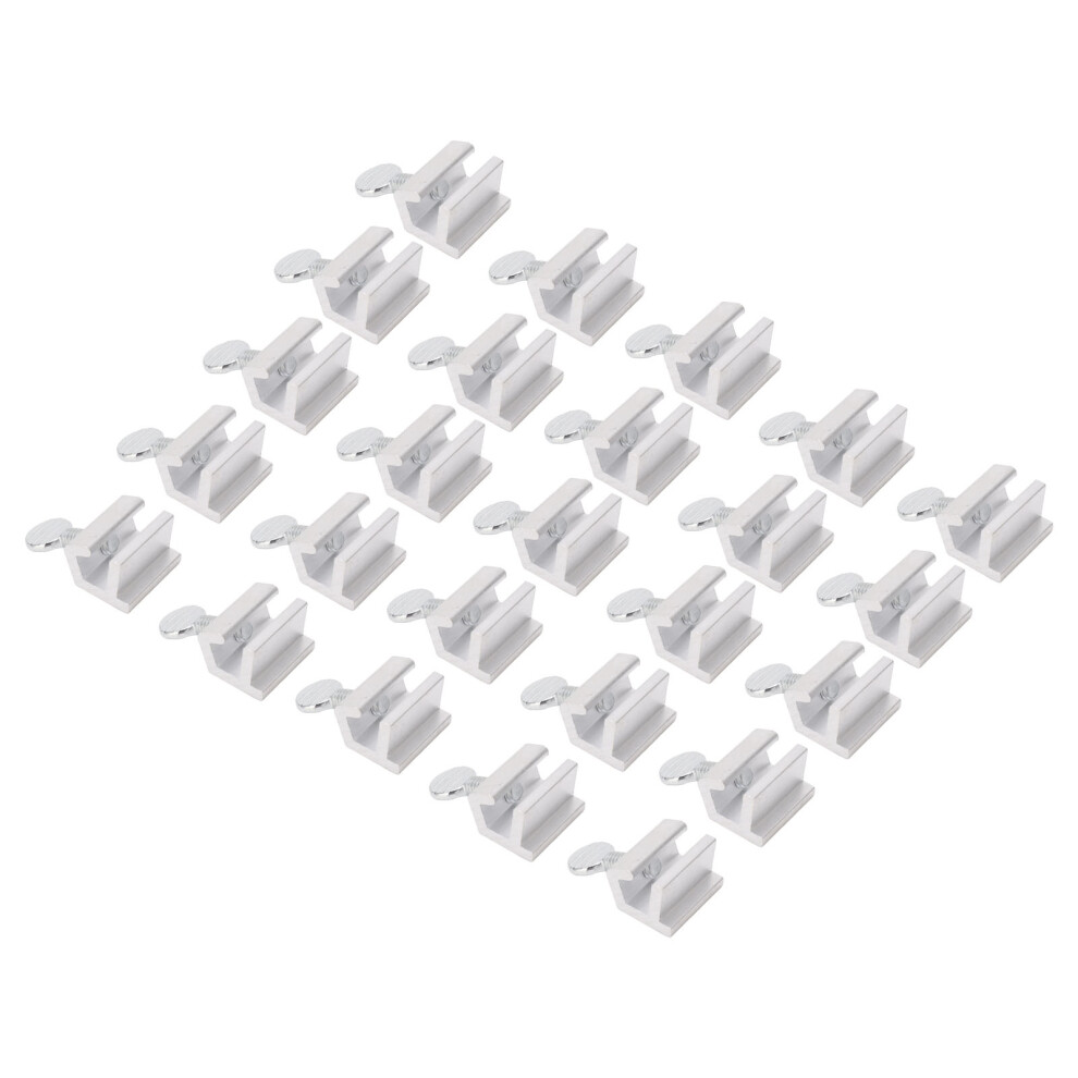 Premium 25Pcs Aluminum Alloy Sliding Window Lock Keyed Door Stopper Durable 4601368827412